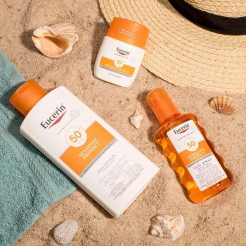 Opalovací kosmetika Eucerin