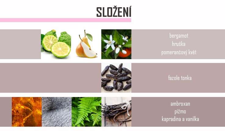 Složení vůně